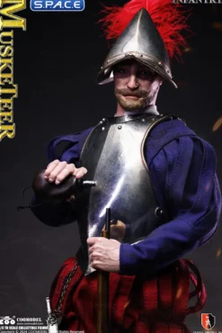 1/6 Scale Spanish Conquistador Musketeer Infantry