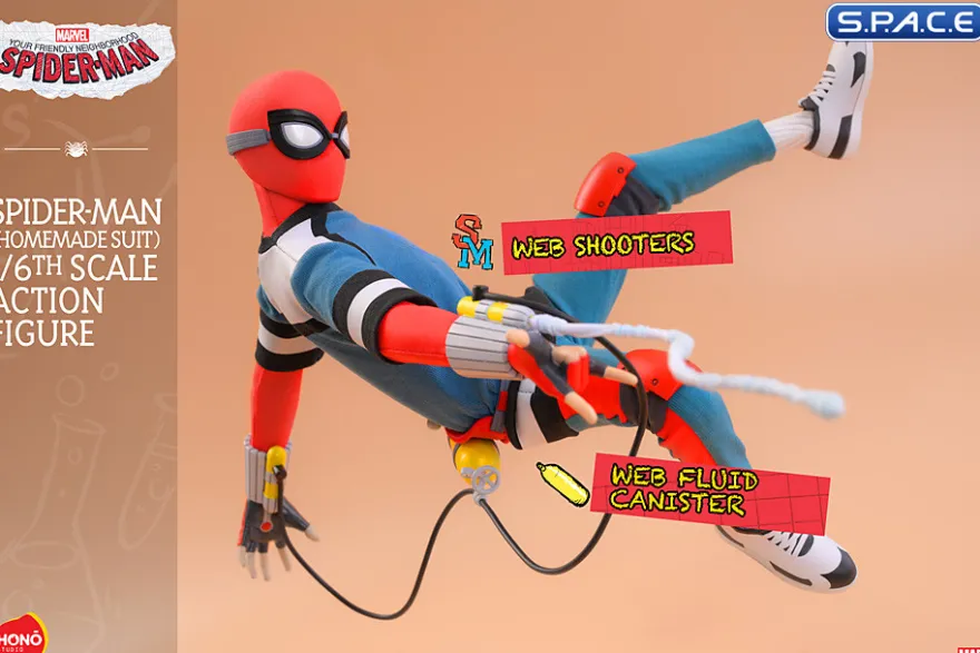 1/6 Scale Spider-Man Homemade Suit HS07