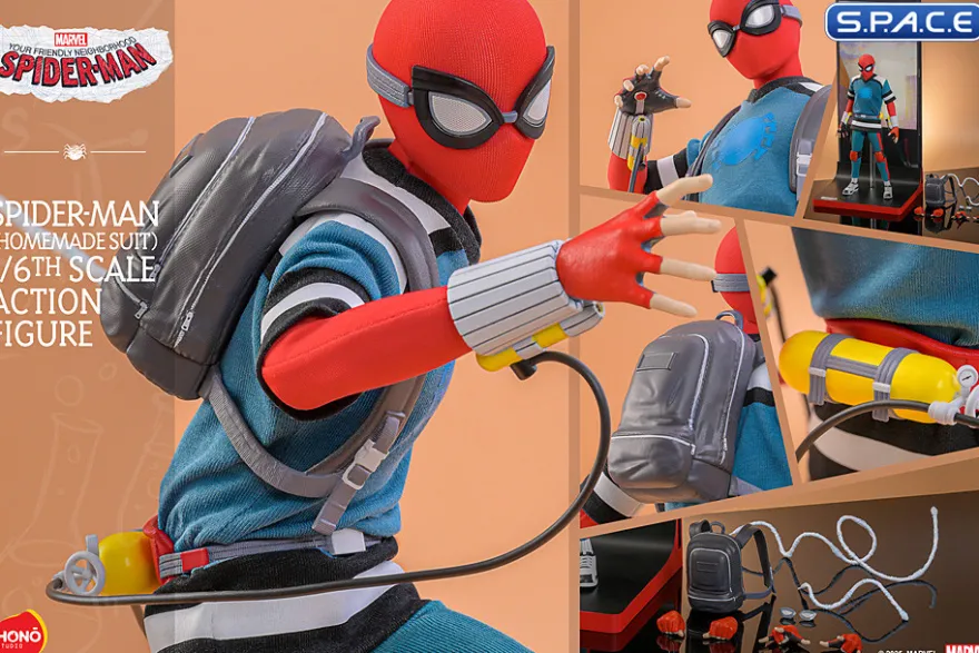 1/6 Scale Spider-Man Homemade Suit HS07