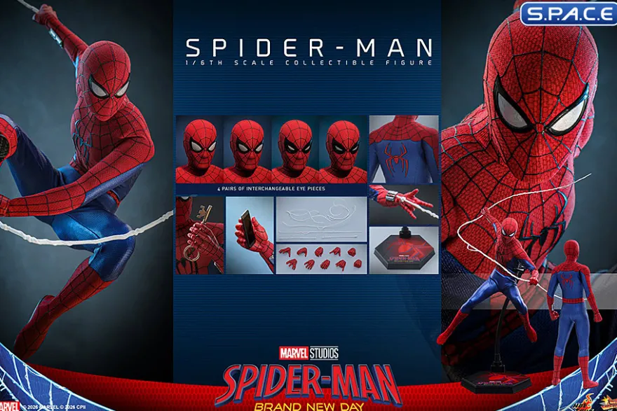 1/6 Scale Spider-Man Movie Masterpiece MMS892