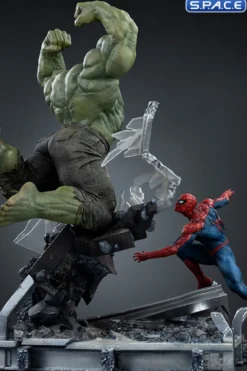 1/10 Scale Spider-Man vs. Hulk Art Scale Statue