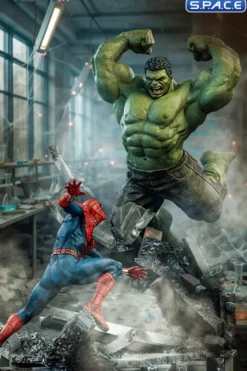 1/10 Scale Spider-Man vs. Hulk Art Scale Statue