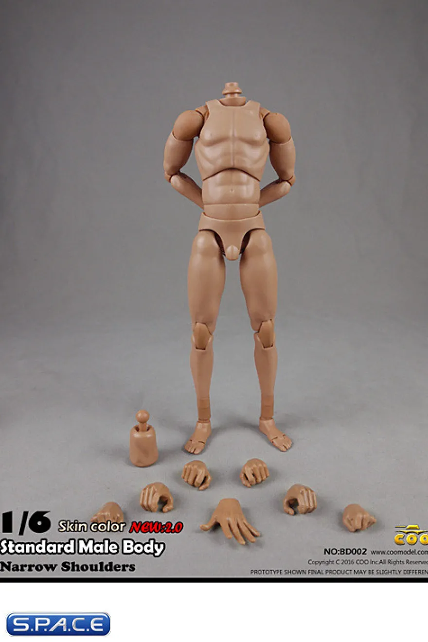 1/6 Scale Standard Male high Body 2.0