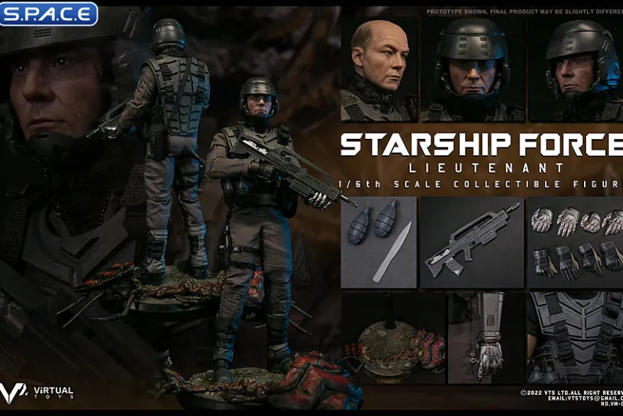 1/6 Scale Starship Force Lieutenant