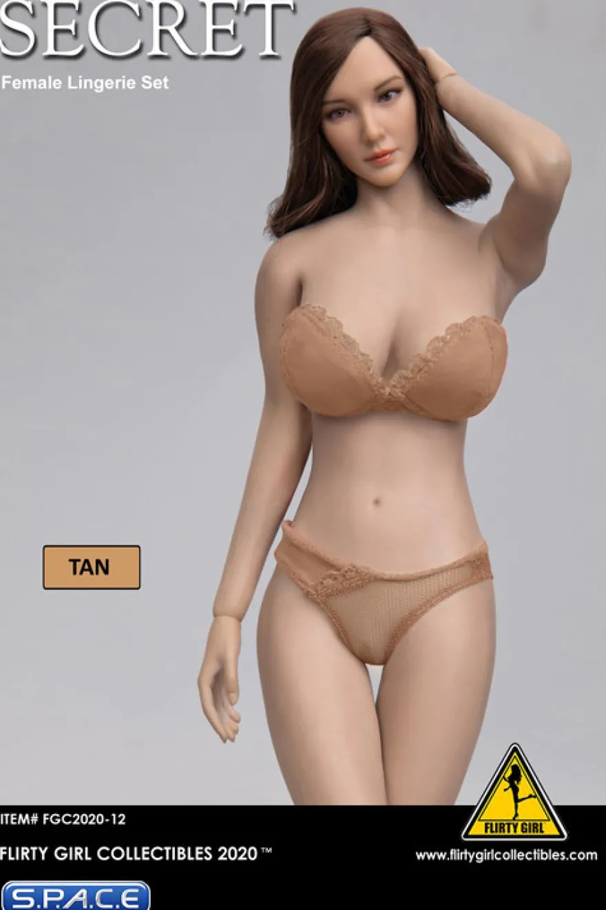 1/6 Scale Strapless Bra and Panty Set