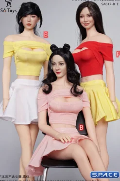 1/6 Scale strapless Top with Skirt