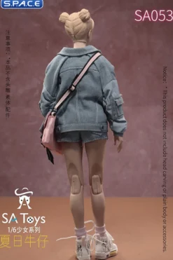 1/6 Scale Summer Denim Clothing Set