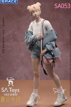 1/6 Scale Summer Denim Clothing Set