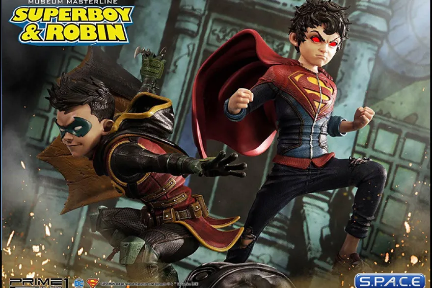 1/3 Scale Superboy & Robin