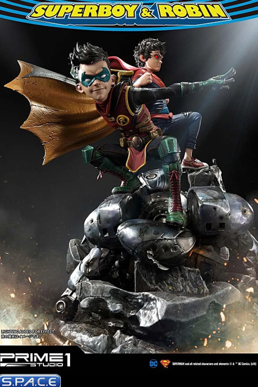 1/3 Scale Superboy & Robin