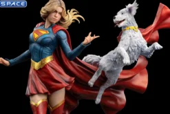 1/10 Scale Supergirl & Krypto Art Scale Statue
