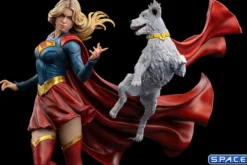 1/10 Scale Supergirl & Krypto Art Scale Statue