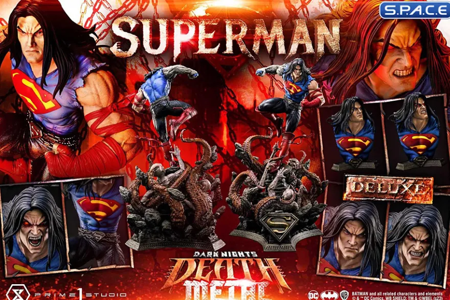 1/3 Scale Superman Deluxe Museum Masterline Statue