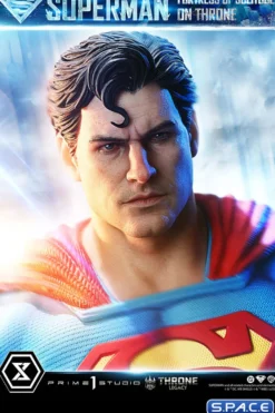 1/4 Scale Superman Fortress of Solitude on Throne Throne Legacy Statue