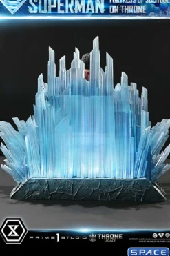 1/4 Scale Superman Fortress of Solitude on Throne Throne Legacy Statue