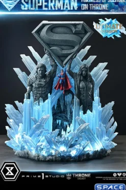 1/4 Scale Superman Fortress of Solitude on Throne Ultimate Throne Legacy Statue