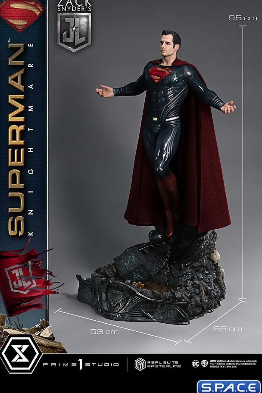 1/3 Scale Superman »Knightmare Colors« Deluxe Real Elite Masterline Statue