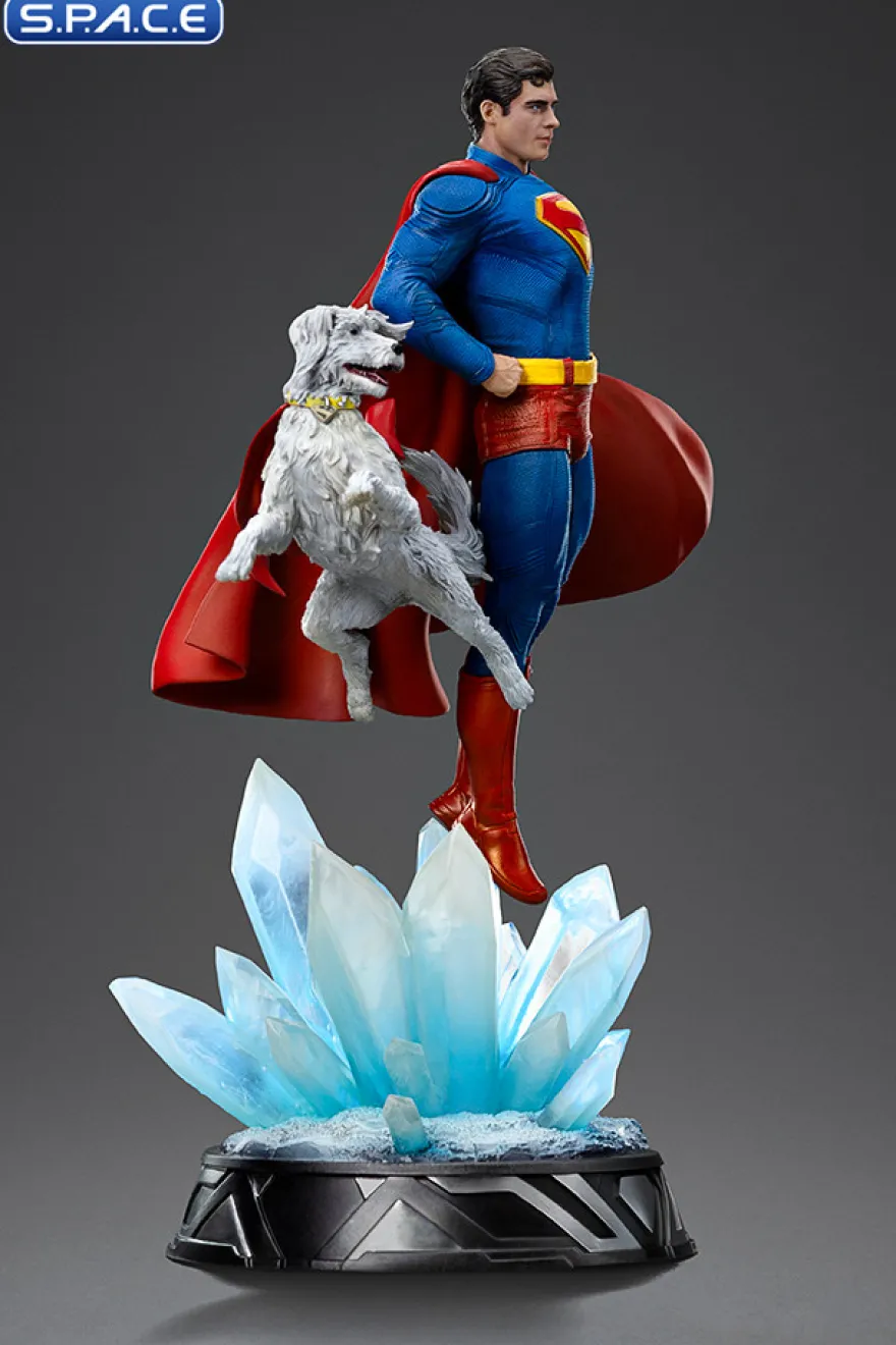 1/10 Scale Superman & Krypto Art Scale Statue