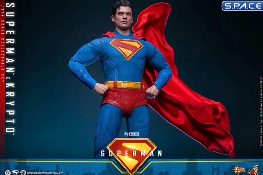 1/6 Scale Superman & Krypto Movie Masterpiece Set MMS812