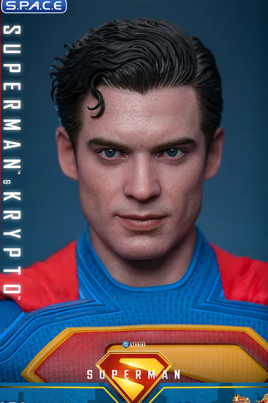 1/6 Scale Superman & Krypto Movie Masterpiece Set MMS812