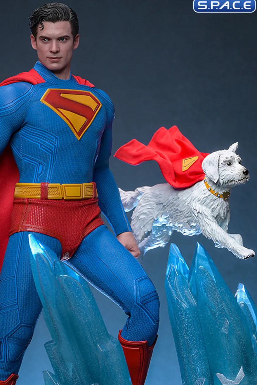 1/6 Scale Superman & Krypto Movie Masterpiece Set MMS812
