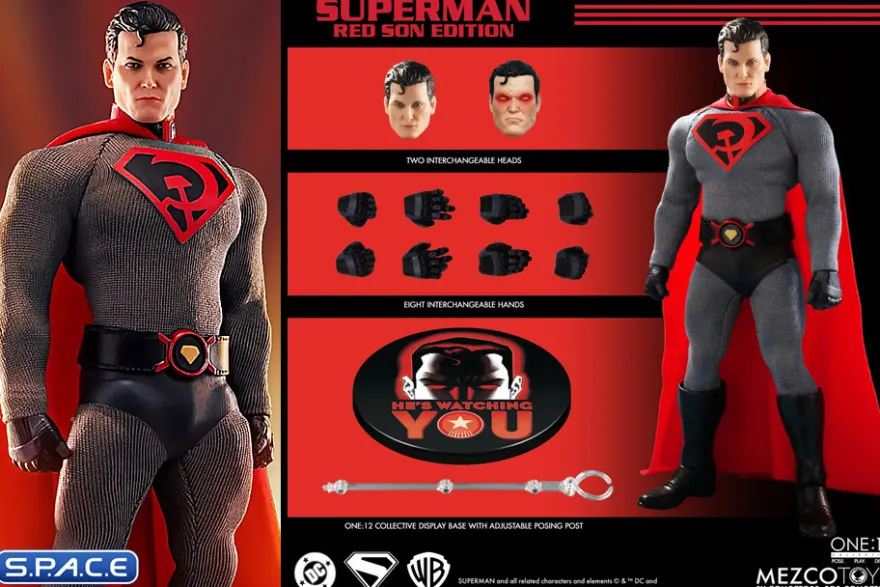 1/12 Scale Superman Red Son One:12 Collective