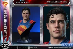 1/3 Scale Superman with Krypto Real Elite Masterline Statue
