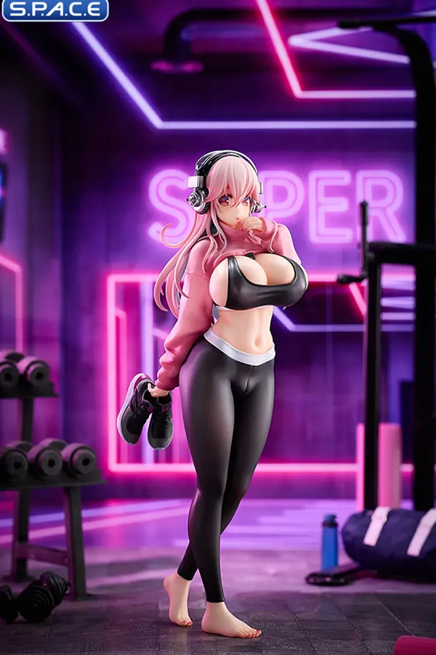 1/6 Scale Super Sonico PVC Statue - Exercise Version