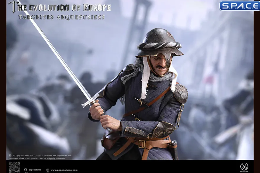1/6 Scale Taborites Arquebusiers