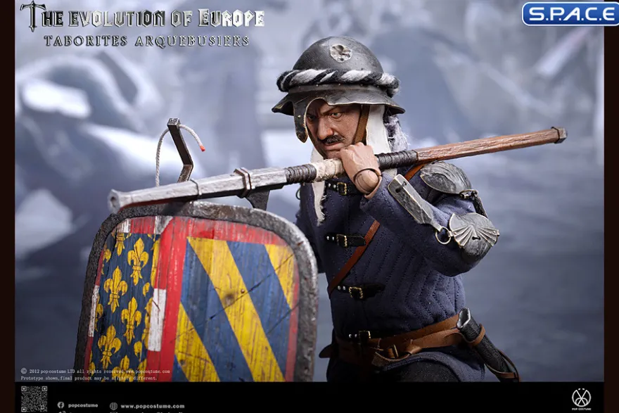 1/6 Scale Taborites Arquebusiers