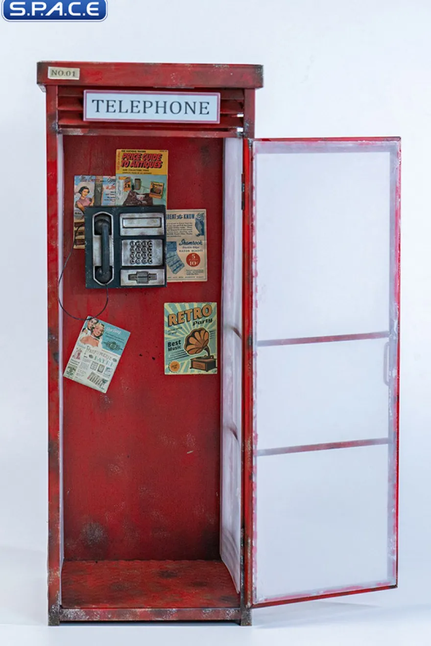 1/6 Scale Telephone Booth