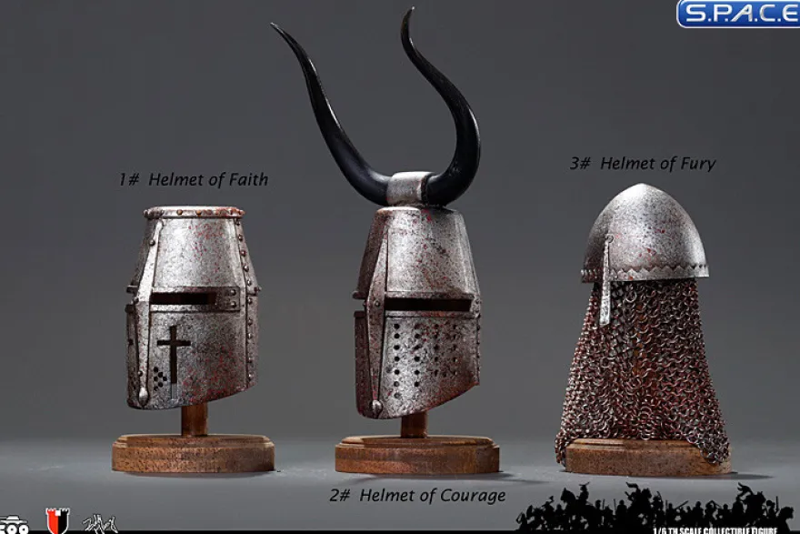 1/6 Scale Templar Helmets Set