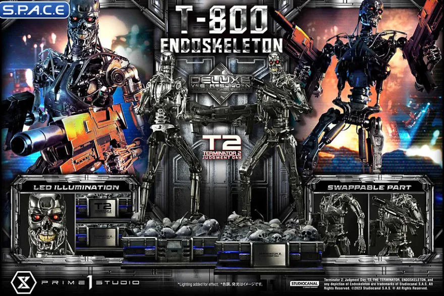 1/3 Scale T-800 Endoskeleton Deluxe Museum Masterline Statue