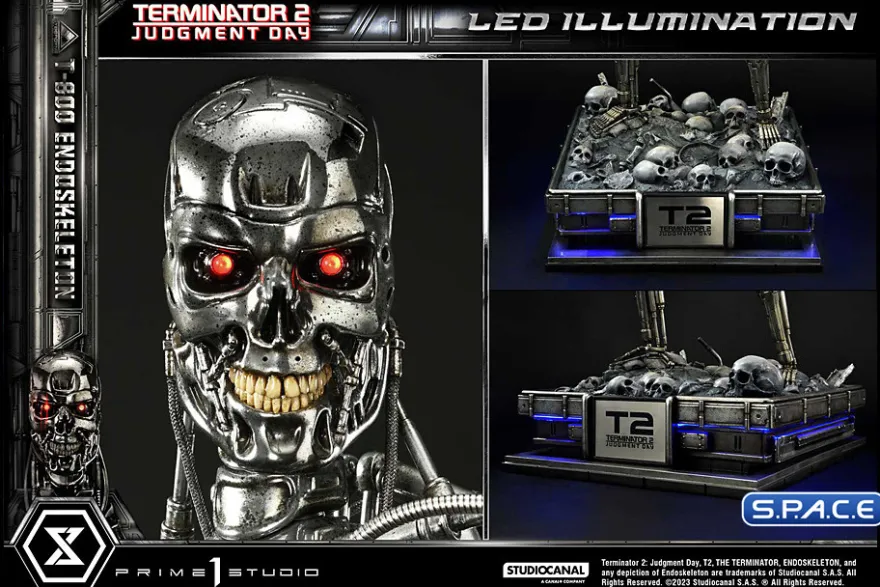 1/3 Scale T-800 Endoskeleton Museum Masterline Statue