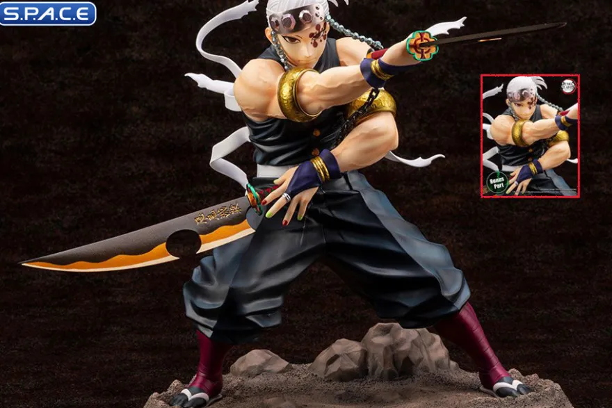 1/8 Scale Tengen Uzui ARTFXJ Statue - Bonus Version