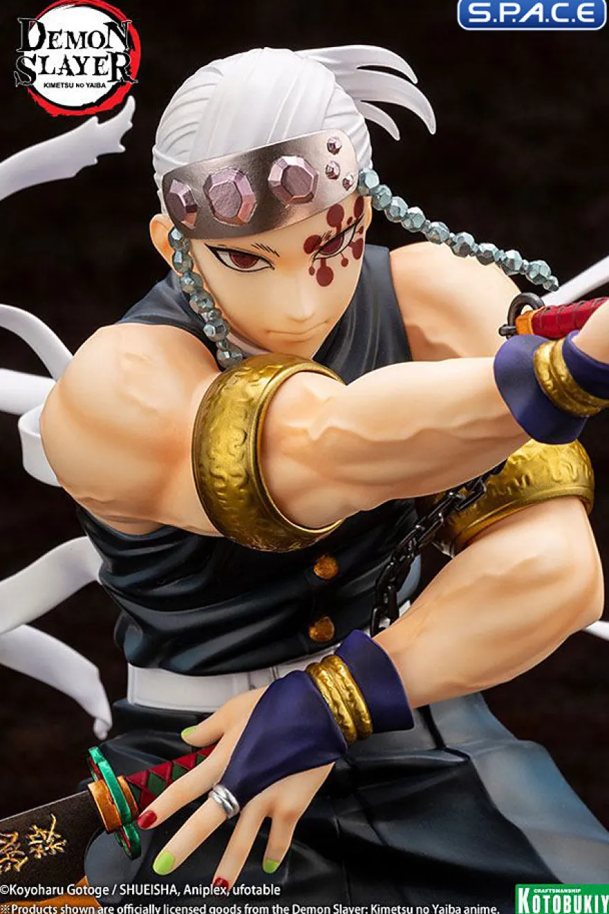 1/8 Scale Tengen Uzui ARTFXJ Statue - Bonus Version