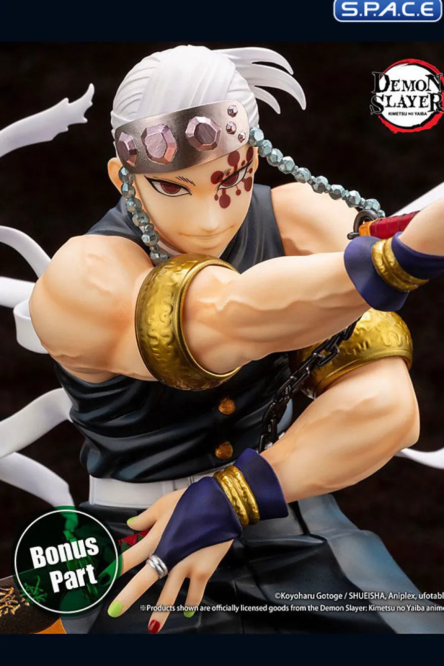 1/8 Scale Tengen Uzui ARTFXJ Statue - Bonus Version