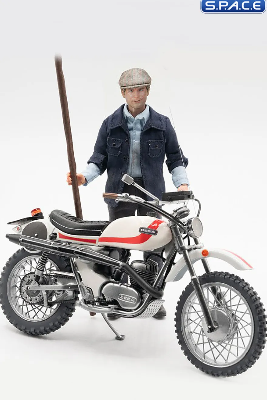1/12 Scale Terence Hill as Kid on Ossa 250 AE73 Enduro