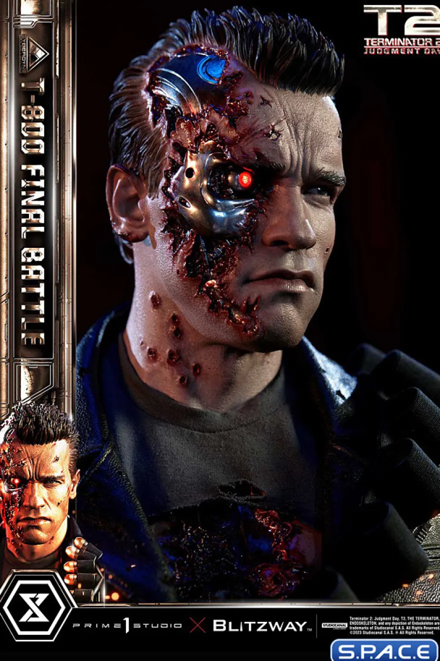 1/3 Scale T-800 Final Battle Museum Masterline Statue