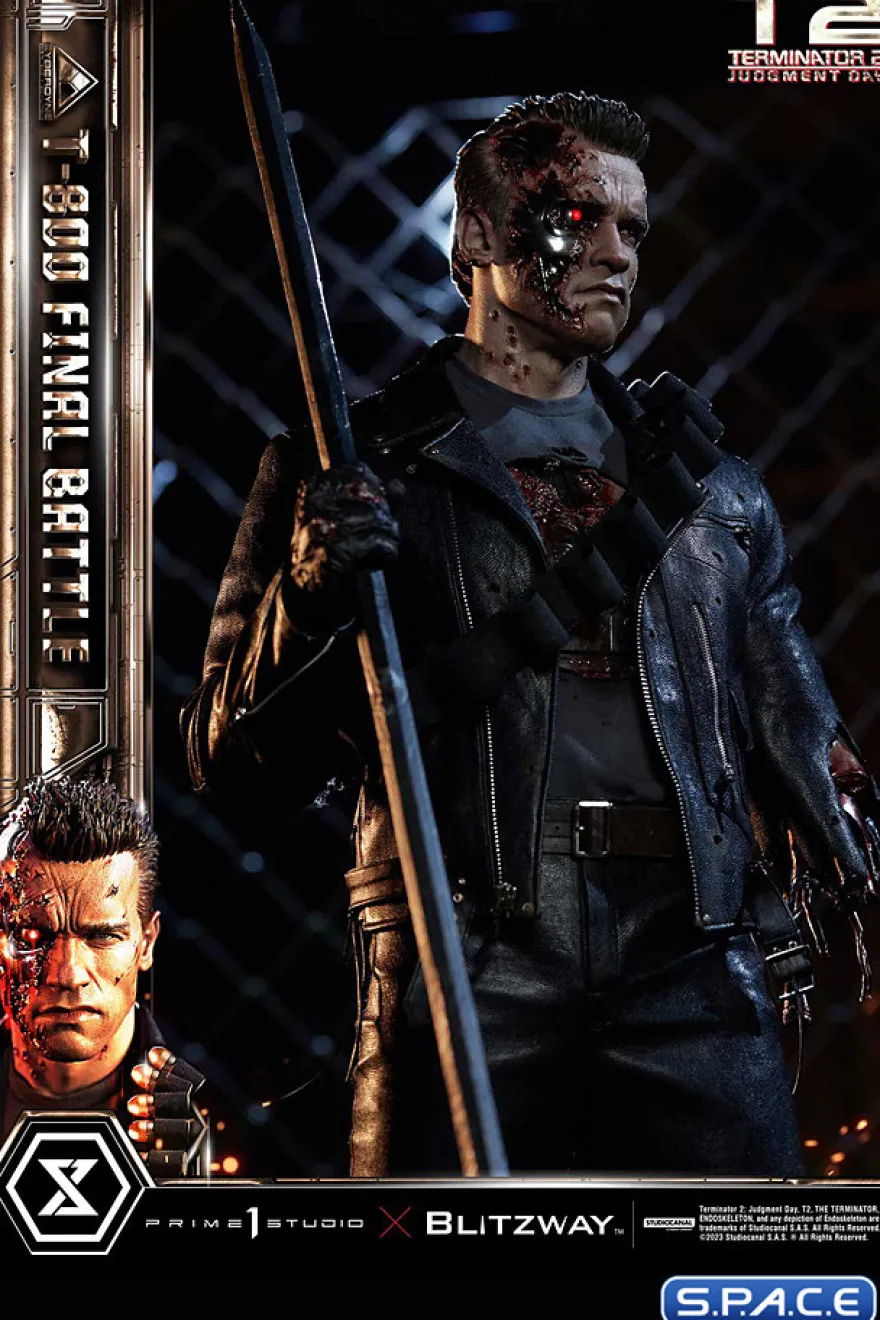 1/3 Scale T-800 Final Battle Museum Masterline Statue