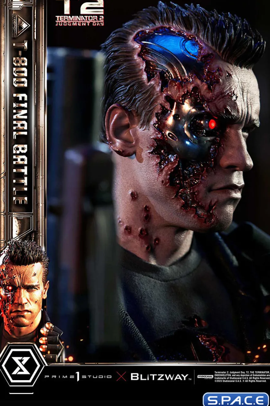 1/3 Scale T-800 Final Battle Museum Masterline Statue