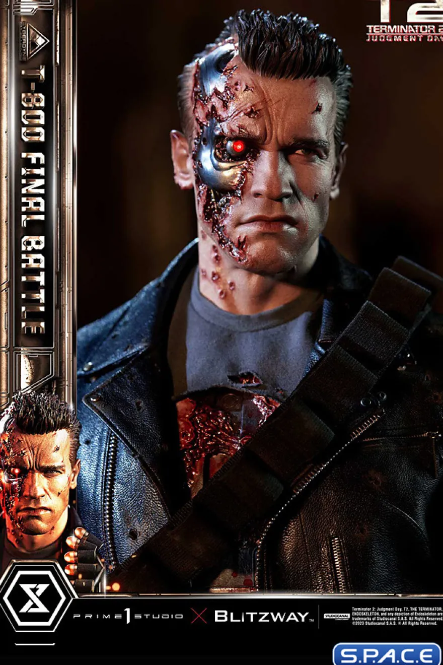 1/3 Scale T-800 Final Battle Museum Masterline Statue