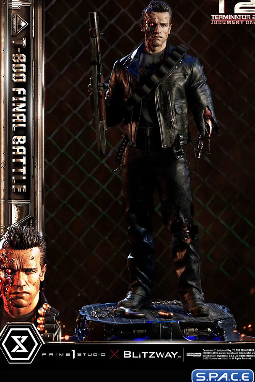 1/3 Scale T-800 Final Battle Museum Masterline Statue