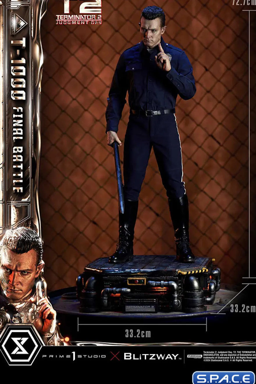 1/3 Scale T-1000 Final Battle Museum Masterline Statue