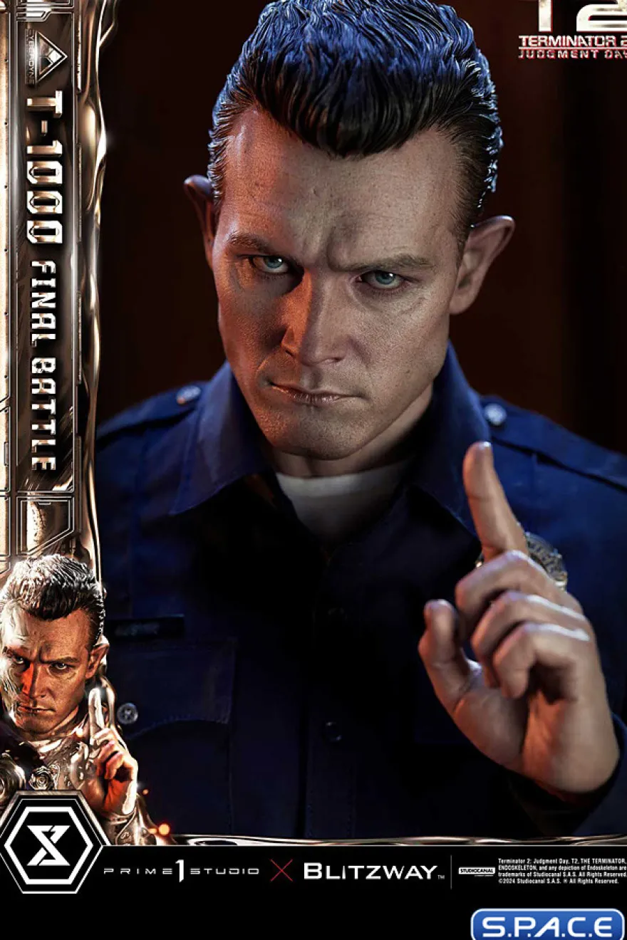 1/3 Scale T-1000 Final Battle Museum Masterline Statue