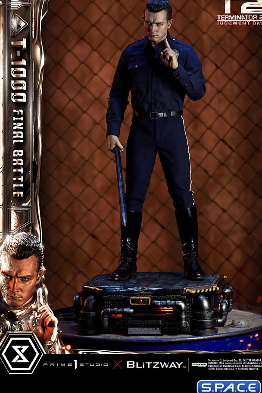 1/3 Scale T-1000 Final Battle Museum Masterline Statue