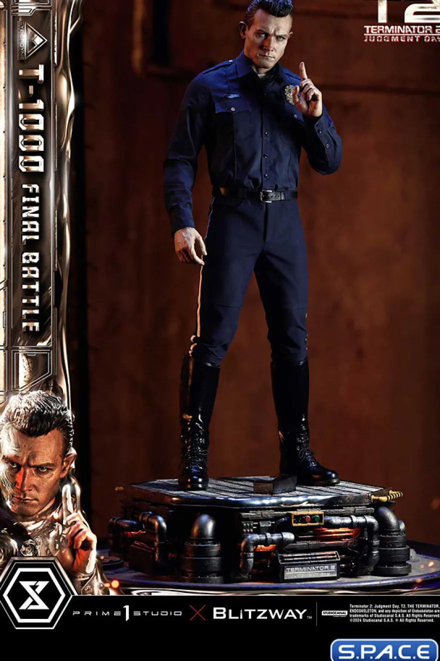 1/3 Scale T-1000 Final Battle Museum Masterline Statue