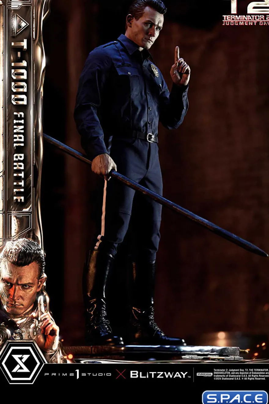 1/3 Scale T-1000 Final Battle Museum Masterline Statue