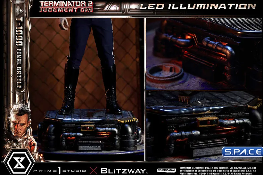 1/3 Scale T-1000 Final Battle Museum Masterline Statue