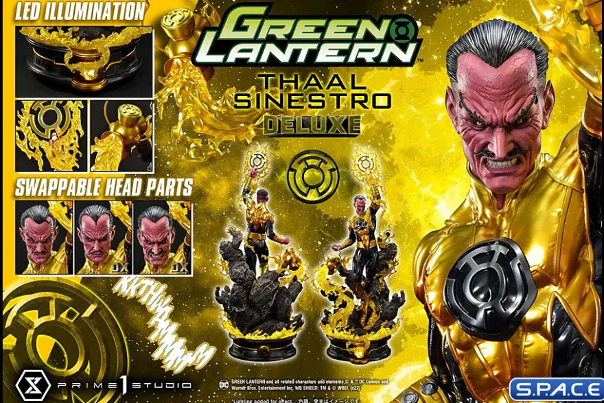 1/3 Scale Thaal Sinestro Deluxe Version Museum Masterline Statue
